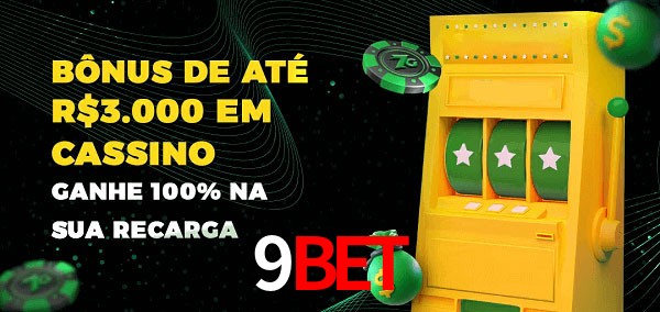 9Bet melhor bônus de depósito
